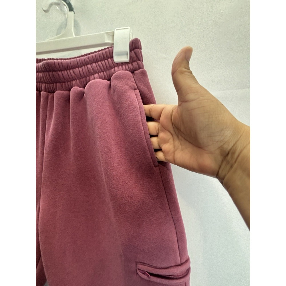 Comfrrt Women's M Mauve 2 Piece Hoodie Jogger Sweat Set Matching Tracksuit - Picture 2 of 16